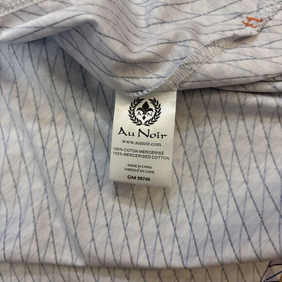 Au Noir Shirt Mens Short Sleeve Size 7 XXXL 3XL - Picture 11 of 11